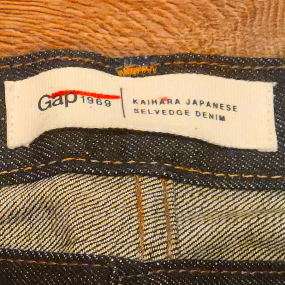 Gap 1969 Kaihara Japanese Selvedge Denim